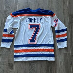 Mitchell & Ness White Paul Coffey Jersey